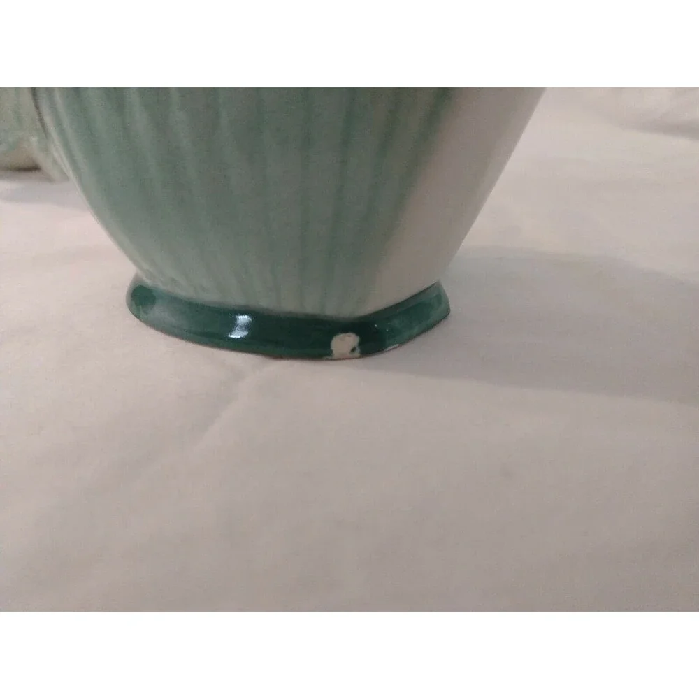 Brayton Laguna Sugar Creamer Potbelly Stove Ash Can 1943 California Pottery